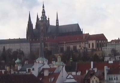 THE famous castle in Prague, Czech Republic